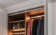 Cinetto Bifolds in Wardrobe for Celia Visser. Project by Laustsen Cabinetmakers. Photo John Williams TOP