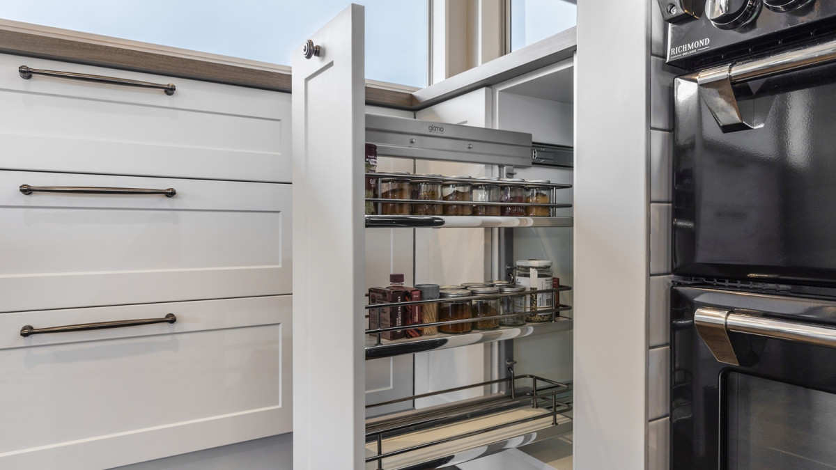 Giamo Side Mounted Under Bench Unit   Project by Amuri Kitchens EBOSS