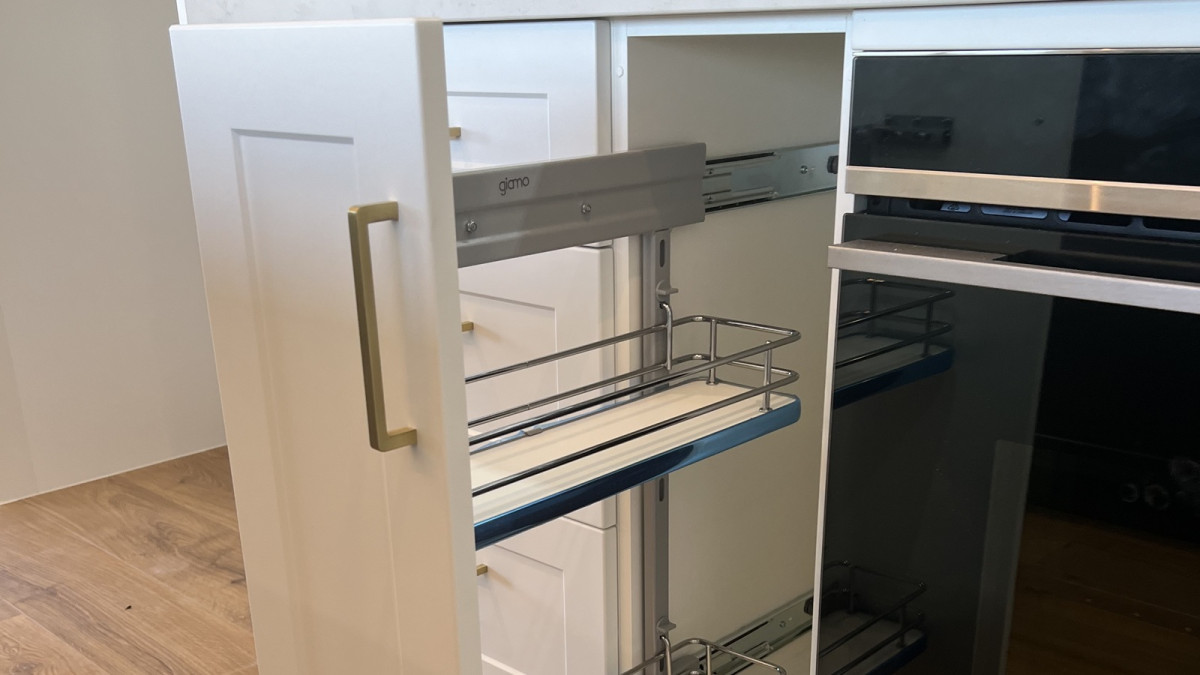 Giamo Side Mounted Under Bench Unit   Project by Norman Kitchen Design EBOSS
