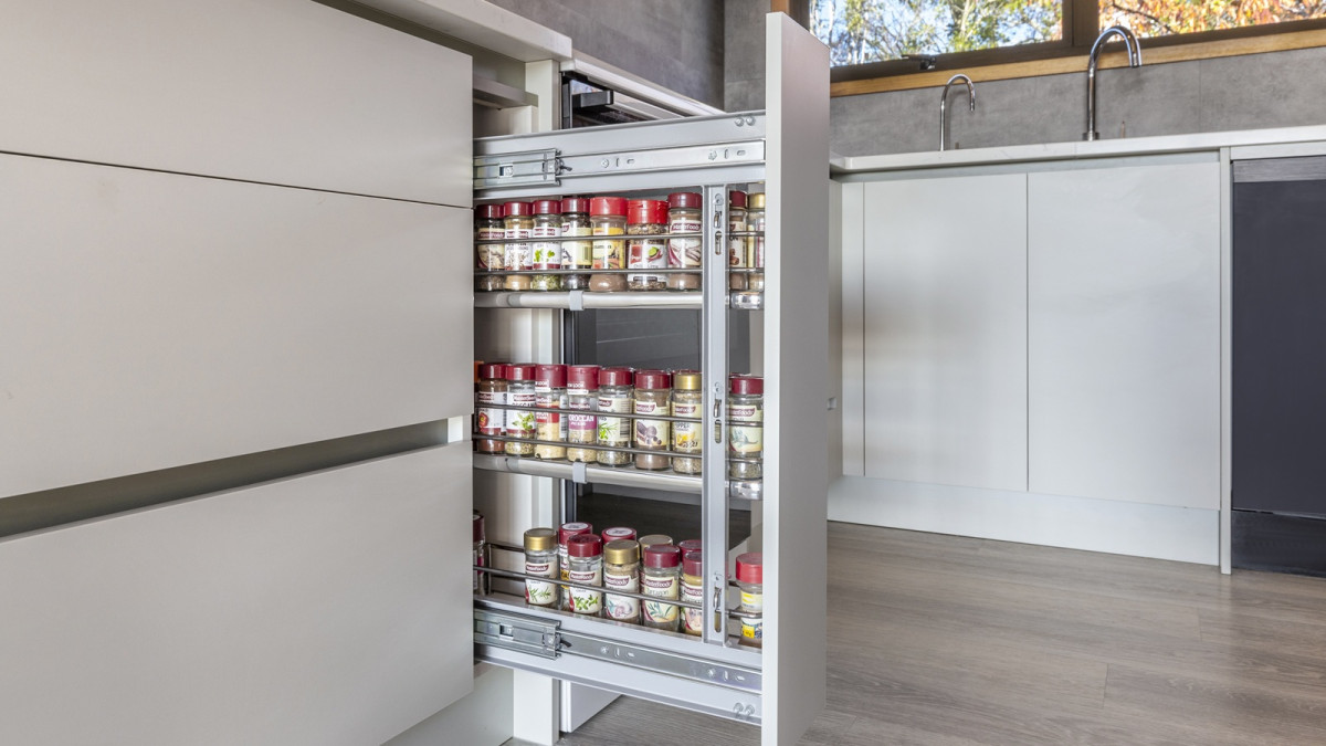 Giamo Side Mounted Under Bench Unit Rear Side   Project by Amuri Kitchens EBOSS