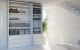 Salice Gravity Pocket Door   Linen Cupboard   Fully Open   EBOSS