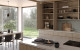 Salice Gravity Pocket Door Over Bench   Partially Open   EBOSS