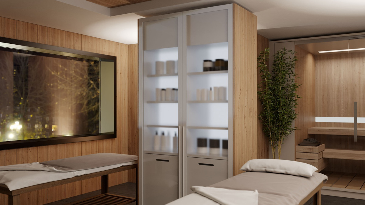 Salice Gravity Pocket Door   Spa   Closed   EBOSS