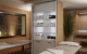 Salice Gravity Pocket Door   Spa   Fully Open   EBOSS