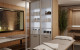 Salice Gravity Pocket Door   Spa   Partially Open   EBOSS