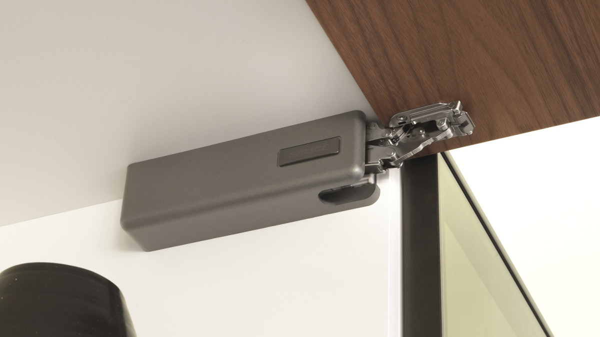 Salice Wind Overhead Lift Satin Metal Black