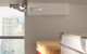Salice Wind Overhead Lift White in Storage Cabinet