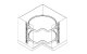 VS COR Wheel Pro Unero Line Drawing