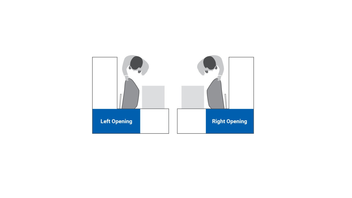VS CORNERSTONE Maxx opening diagram