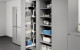 VS TAL Larder Essentio Flex Broom White In Situ