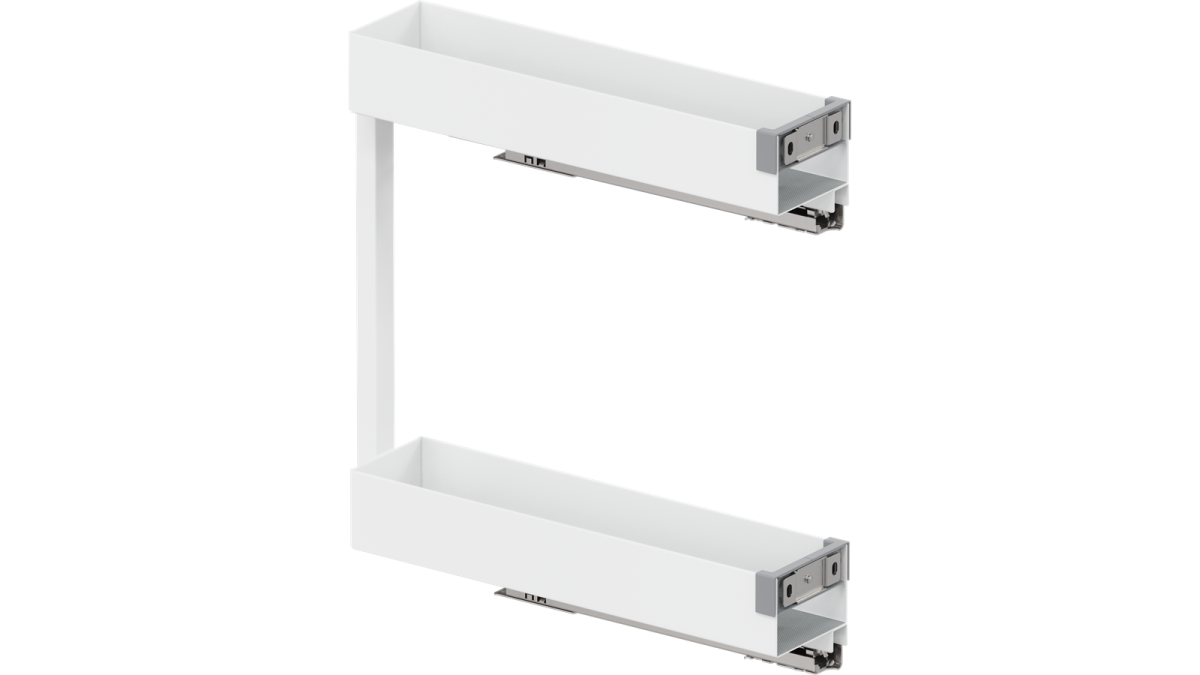VS351 Vauth Sagel VS SUB Rack   Essentio   150mm Cabinet   White 1