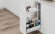 VS361 Vauth Sagel VS SUB Larder Flex Cook   Essentio Style   Cabinet 300mm   White In Situ
