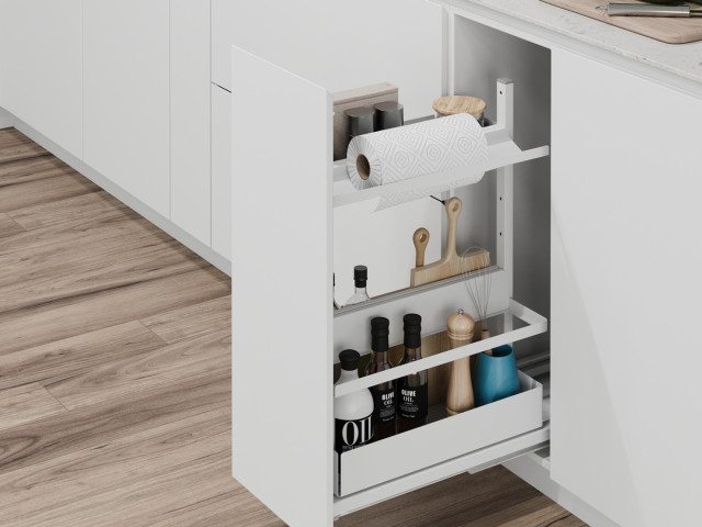 ESSENTIO® VS SUB® Larder Flex Under Bench Pull Outs by Vauth-Sagel