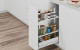VS363 Vauth Sagel VS SUB Larder Flex Spice   Essentio Style   Cabinet 300mm   White In Situ