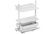 VS363 Vauth Sagel VS SUB Larder Flex Spice   Essentio Style   Cabinet 300mm   White