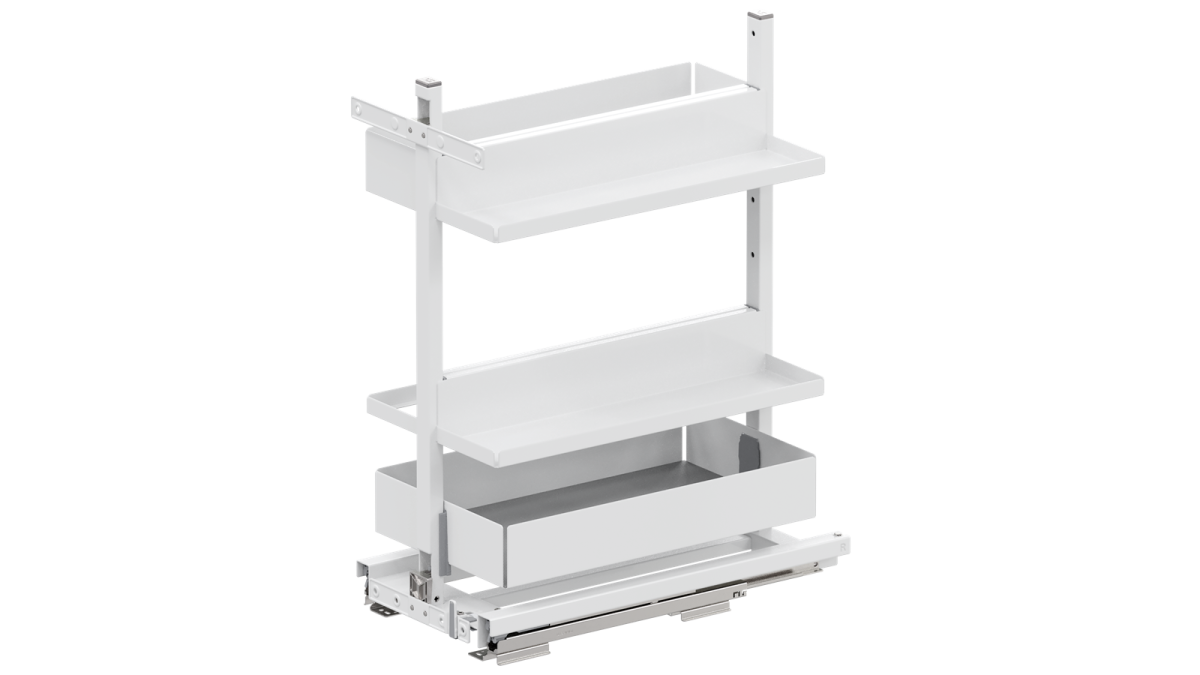 VS363 Vauth Sagel VS SUB Larder Flex Spice   Essentio Style   Cabinet 300mm   White