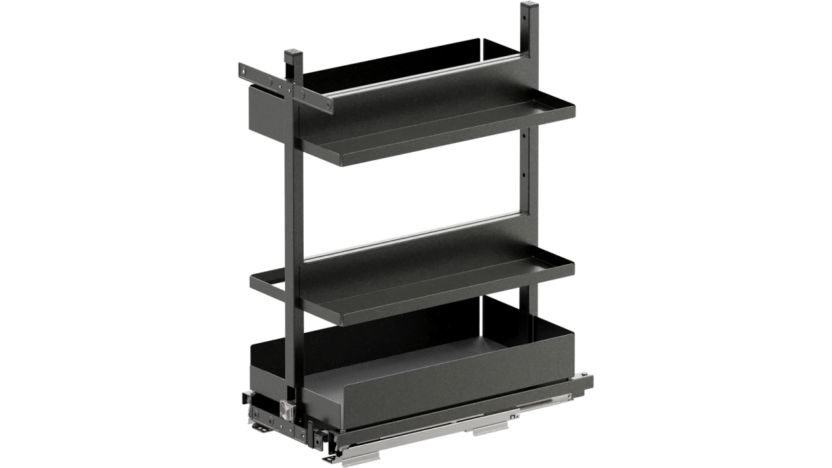 VS366 Vauth Sagel VS SUB Larder Flex Spice   Essentio Style   Cabinet 300mm   Lava Grey 1