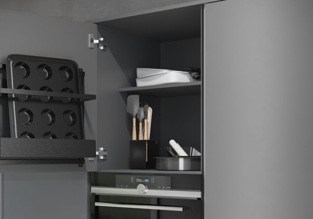 ESSENTIO® VS Gate Rack and VS Gate Flex Hanging Storage by Vauth-Sagel