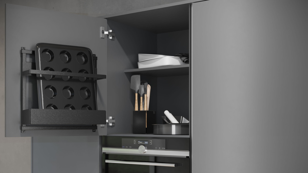 VS385 VS Gate Flex Free 2 Essentio Lava Grey In Situ