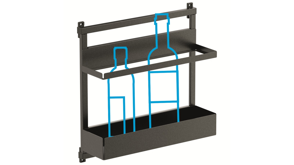 VS385 VS Gate Flex Free 2 Essentio Lava Grey with Drawings