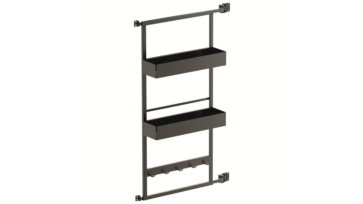 VS390 VS Gate Rack Plus Hook 3 Essentio Lava Grey 1