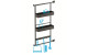 VS390 VS Gate Rack Plus Hook 3 Essentio Lava Grey with Drawings