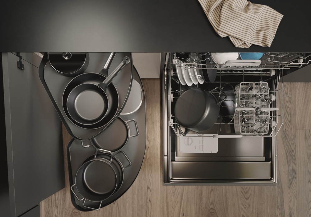 UNERO® VS Cornerstone® Maxx Pull Out for Blind Corner Cabinets by Vauth-Sagel