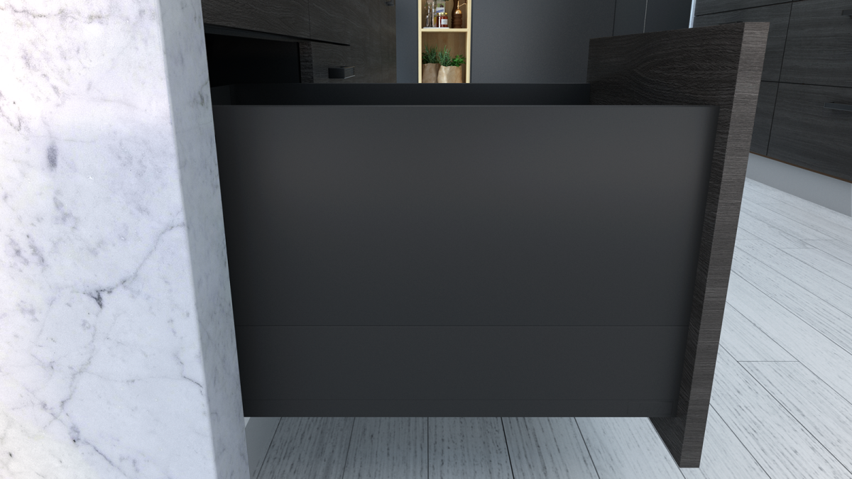 ALUNAN T Soft Close Drawer FS Model Umbra Grey
