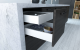 ALUNAN T Soft Close Drawer S Internal Drawer and S Drawer White