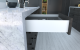ALUNAN T Soft Close Drawers T Model White