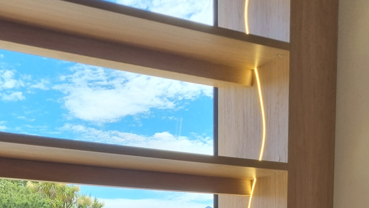 SE H4 Curved in Custom Furniture. Project by Alpine Kitchens & Joinery