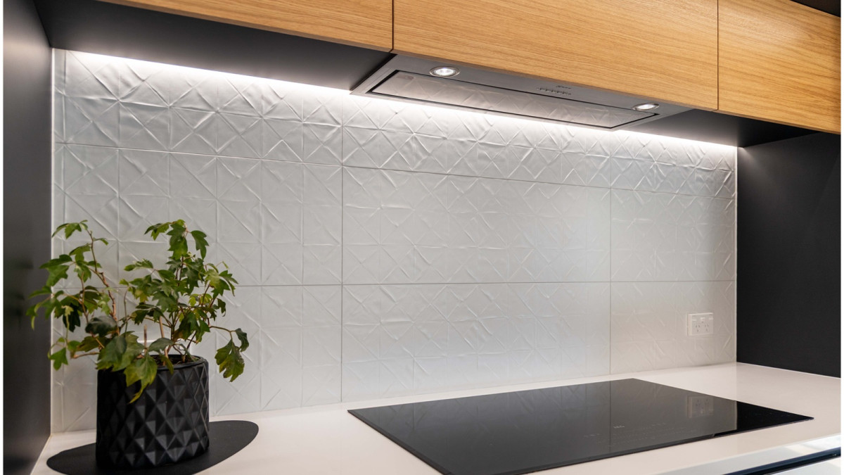 SE H4 Over Cook Zone. Project by Kitchens with Zest. Photo Max Watt Photography