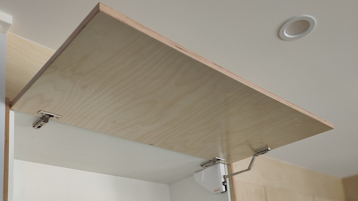 Salice EvoLift Single Flap Project by Joey Chalk fine carpentry and woodworks