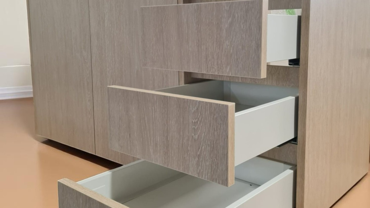 SlimFIT Soft Close Drawers. Project by Cabinets Direct