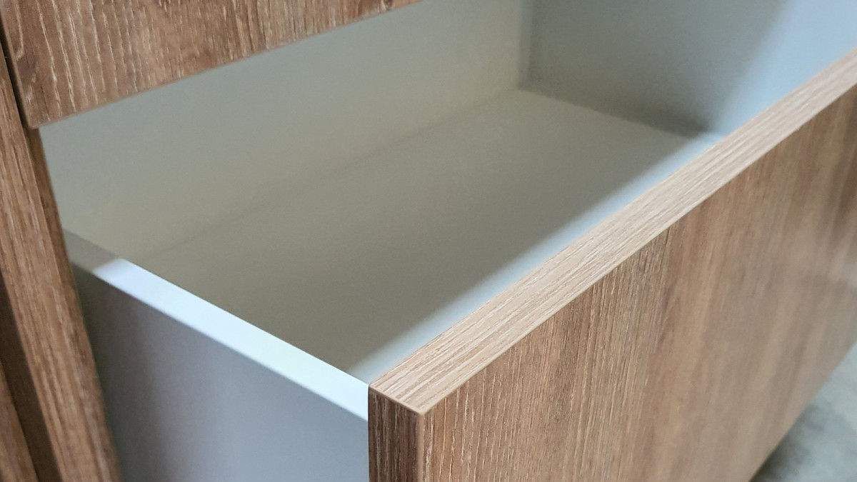 SlimFit Soft Close Drawers. Project by Pacific Coast Kitchens
