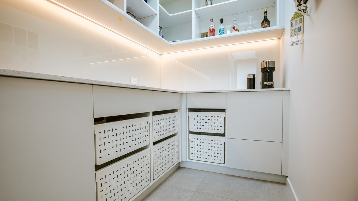 Tanova Ventilated Drawers for Butlers Pantry   Project by Wanaka Joinery Photo Anna Allan EBOSS