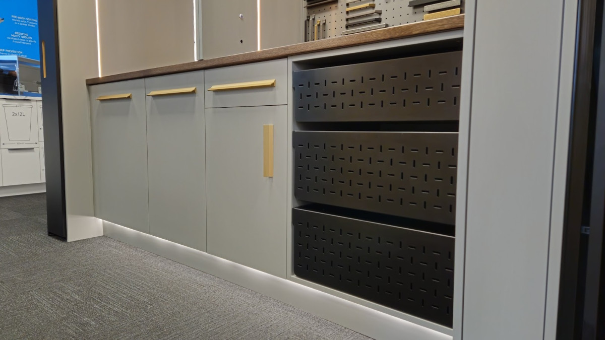 Tanova Ventilated Drawers for Commercial Displays   As Seen in FIT's Christchurch Showroom