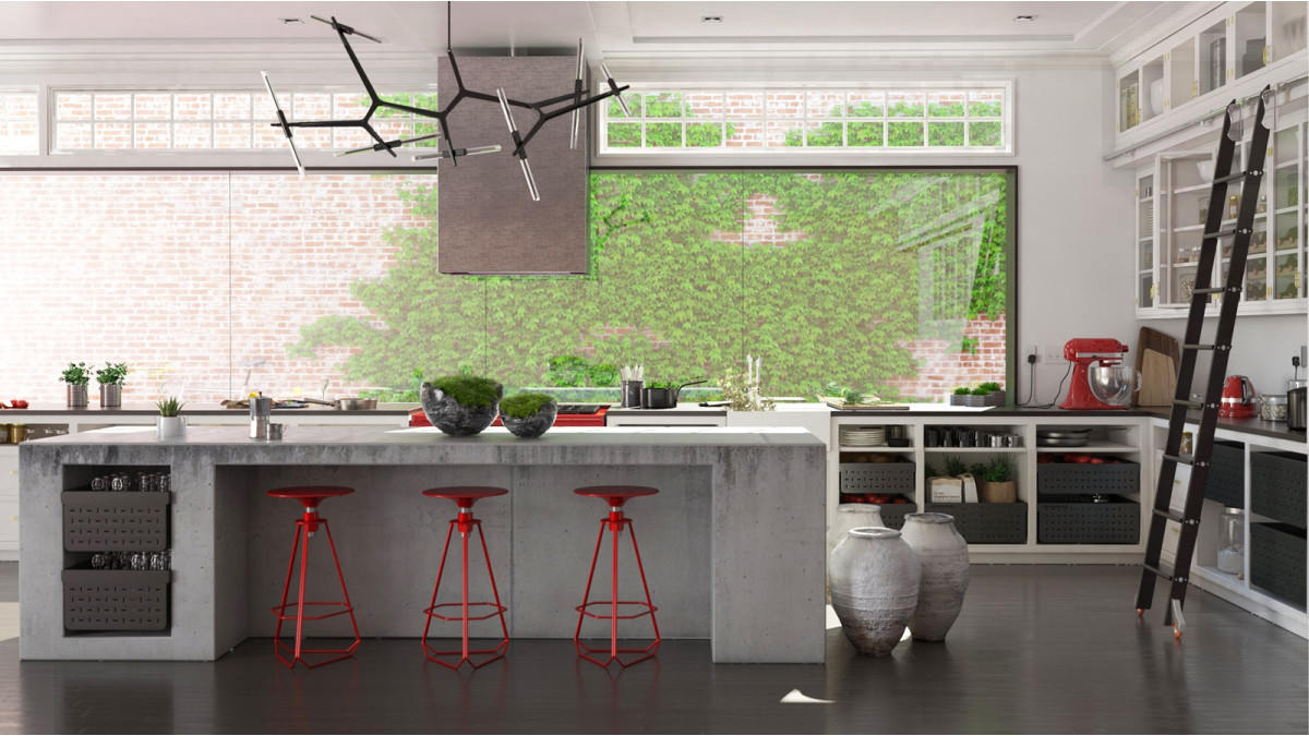 Tanova Ventilated Drawers for Open Fronted Kitchen Storage   EBOSS Coal Dust