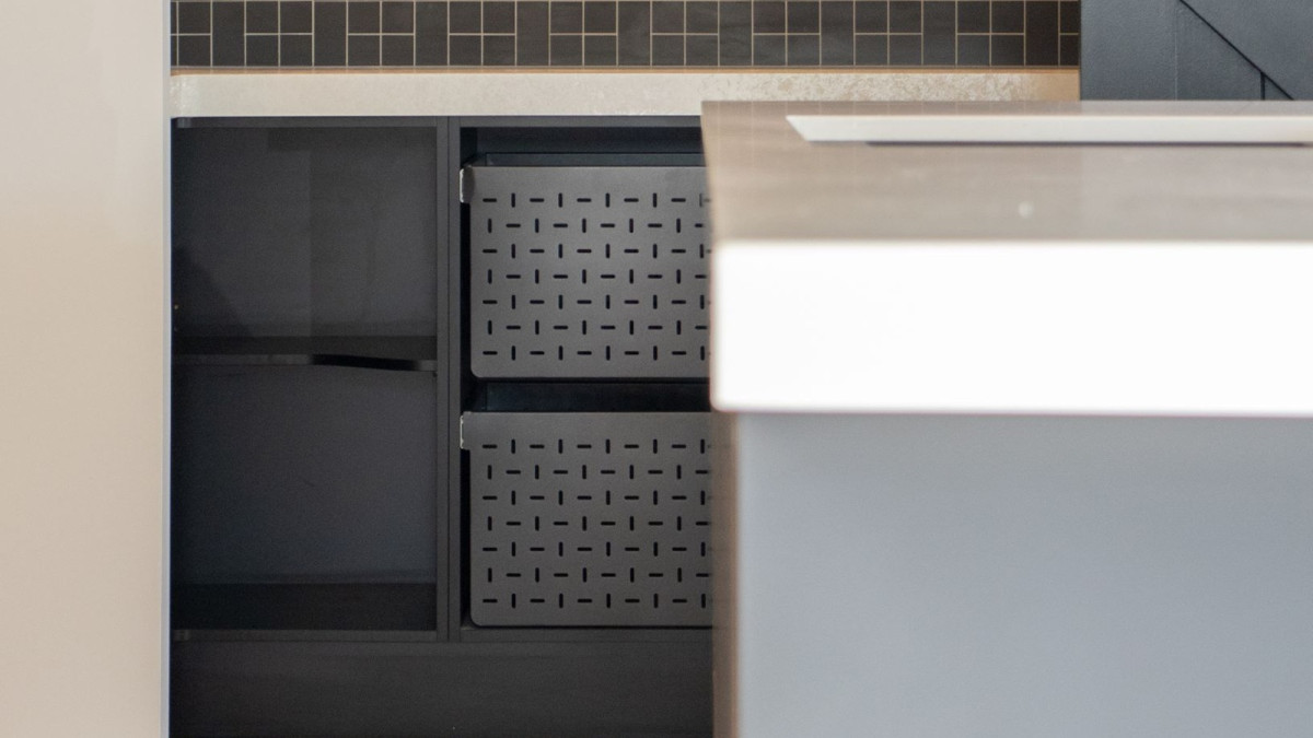 Tanova Ventilated Drawers for Sculleries   Project by di Rosa Cabinetrey & Furniture in an Award Winning home by Nu Vista Homes   EBOSS 1