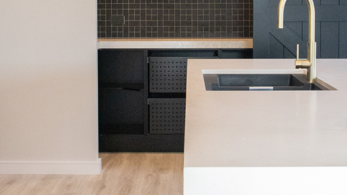 Tanova Ventilated Drawers for Sculleries   Project by di Rosa Cabinetrey & Furniture in an Award Winning home by Nu Vista Homes   EBOSS 3