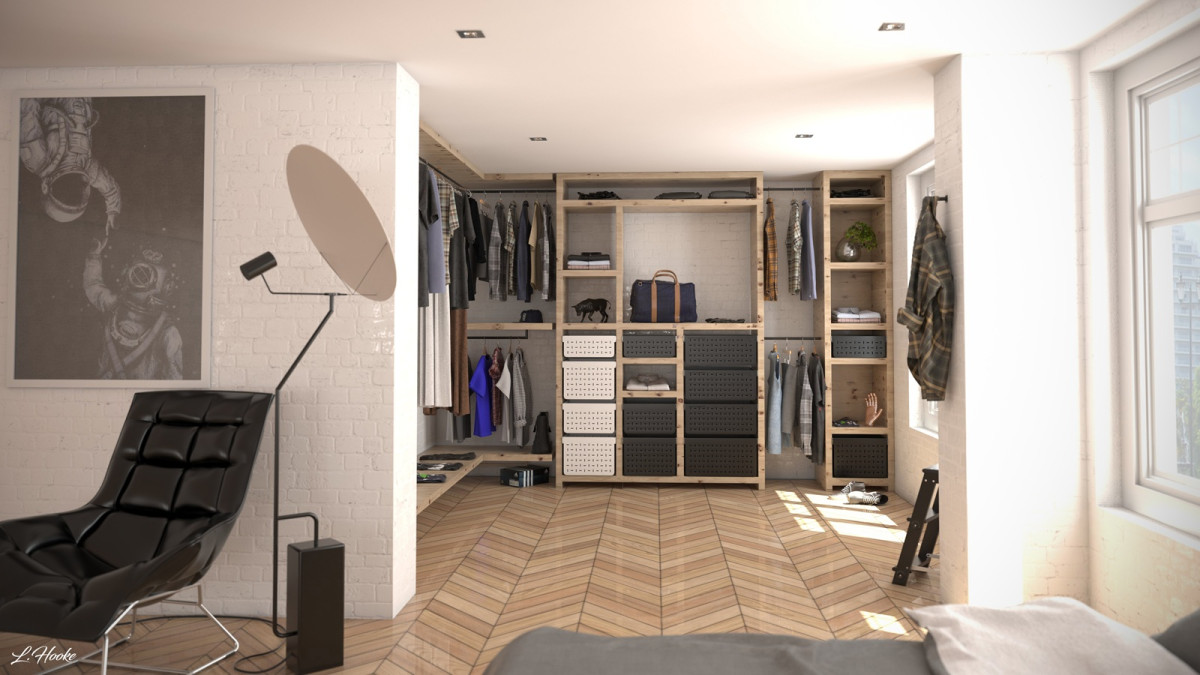 Tanova Ventilated Drawers for Wardrobe Storage   EBOSS Coal Dust and White