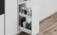Vauth Sagel VS SUB Larder   Essentio   300mm Cabinet   White In Situ