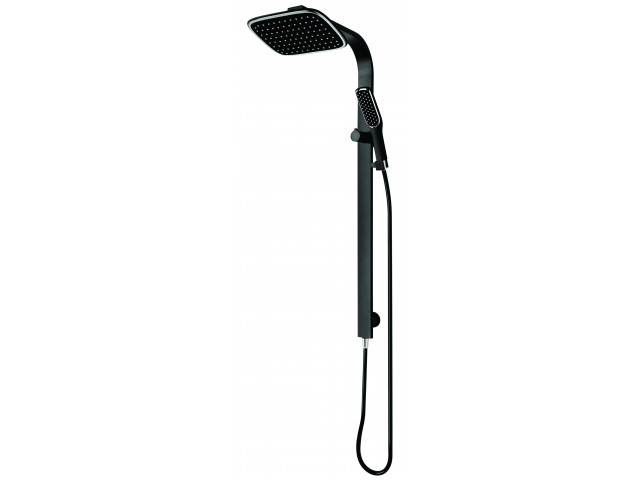 Foreno Black Edition Double Head Shower (Square)