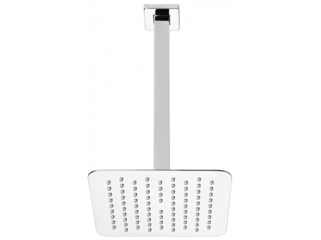 Square Ceiling Mount Shower Rose Chrome