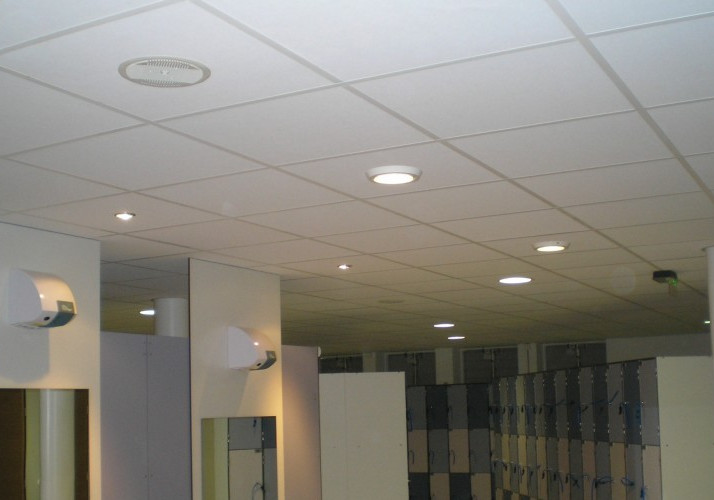 Eurocoustic Tonga White and Coloured Ceiling Tiles