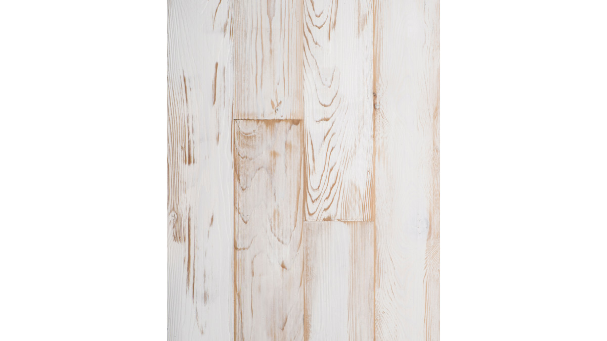 ed Forte Salvare White Distressed Spruce Plank