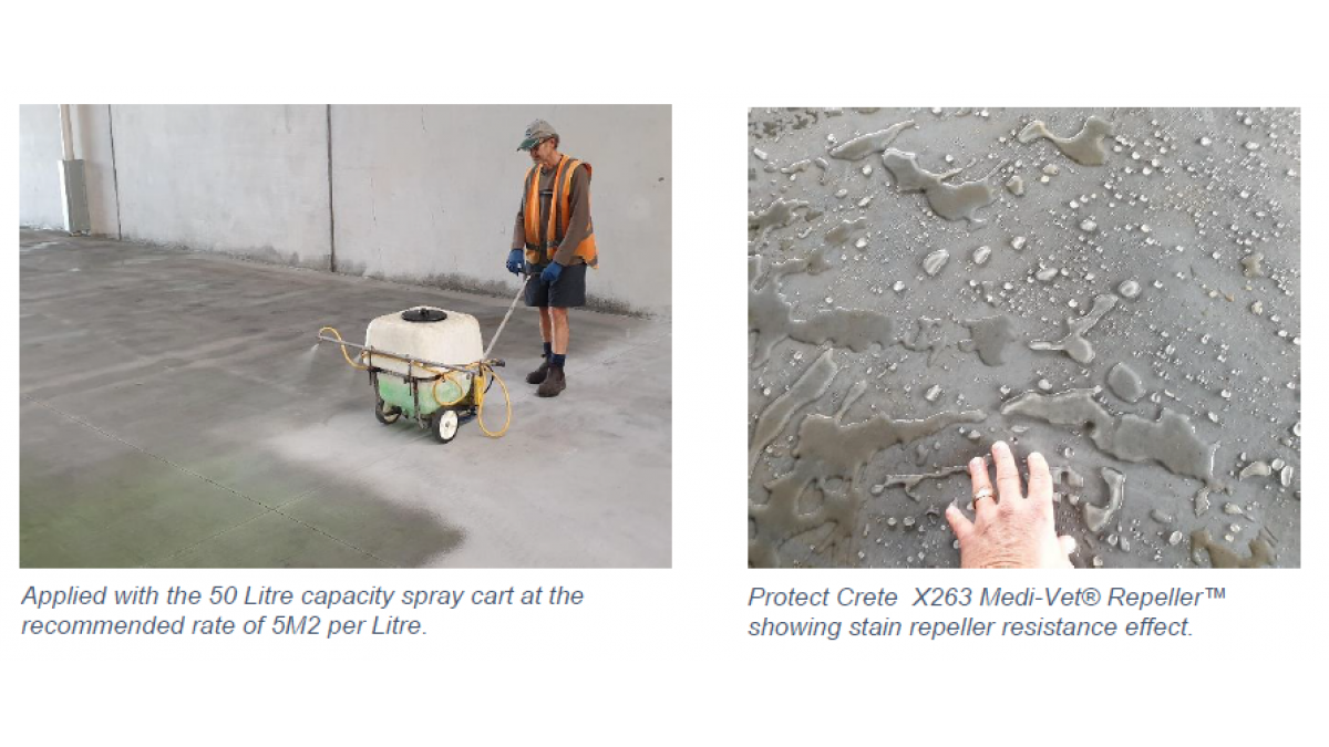 Protect Crete Concrete Treatment Application