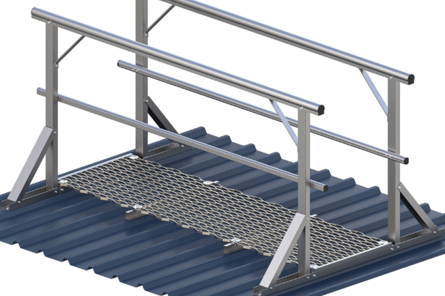 Goleman Guardrail and Walkway System