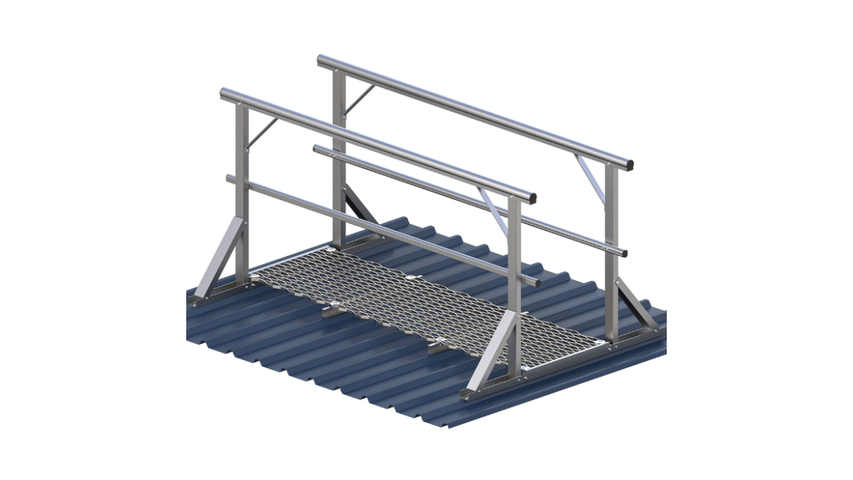 Walkway plus Guardrail