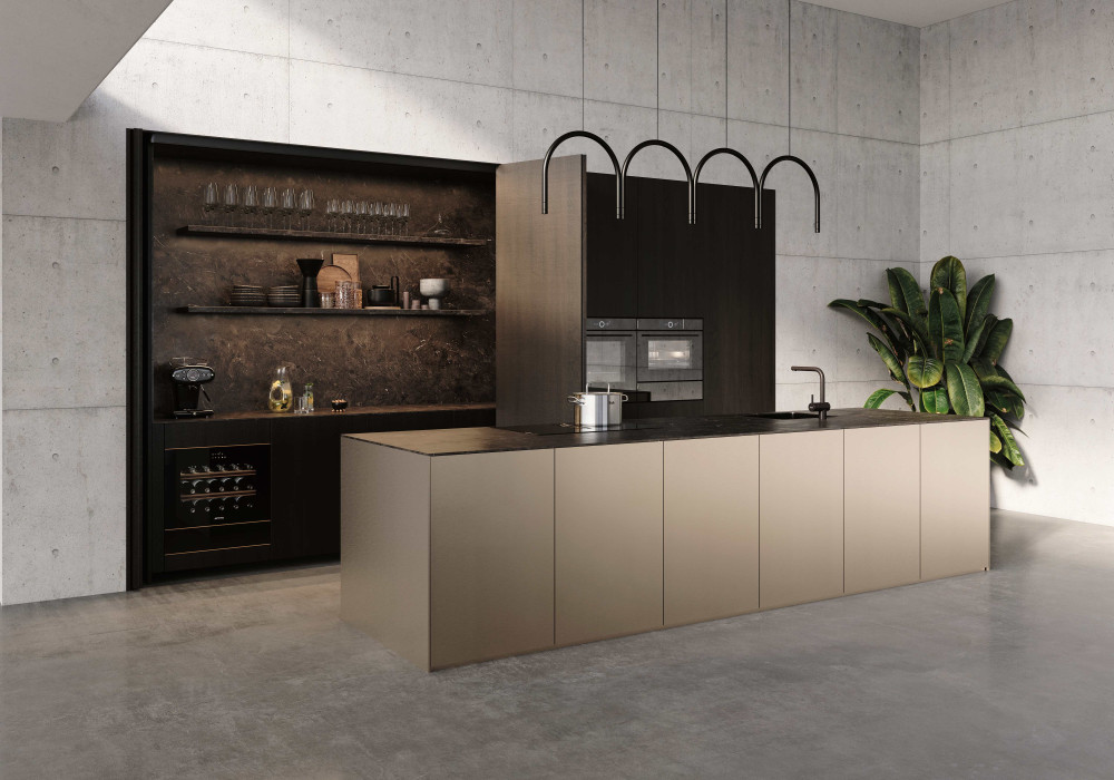 Hafele HAWA Folding Concepta — Pocket Door System for Double Doors 